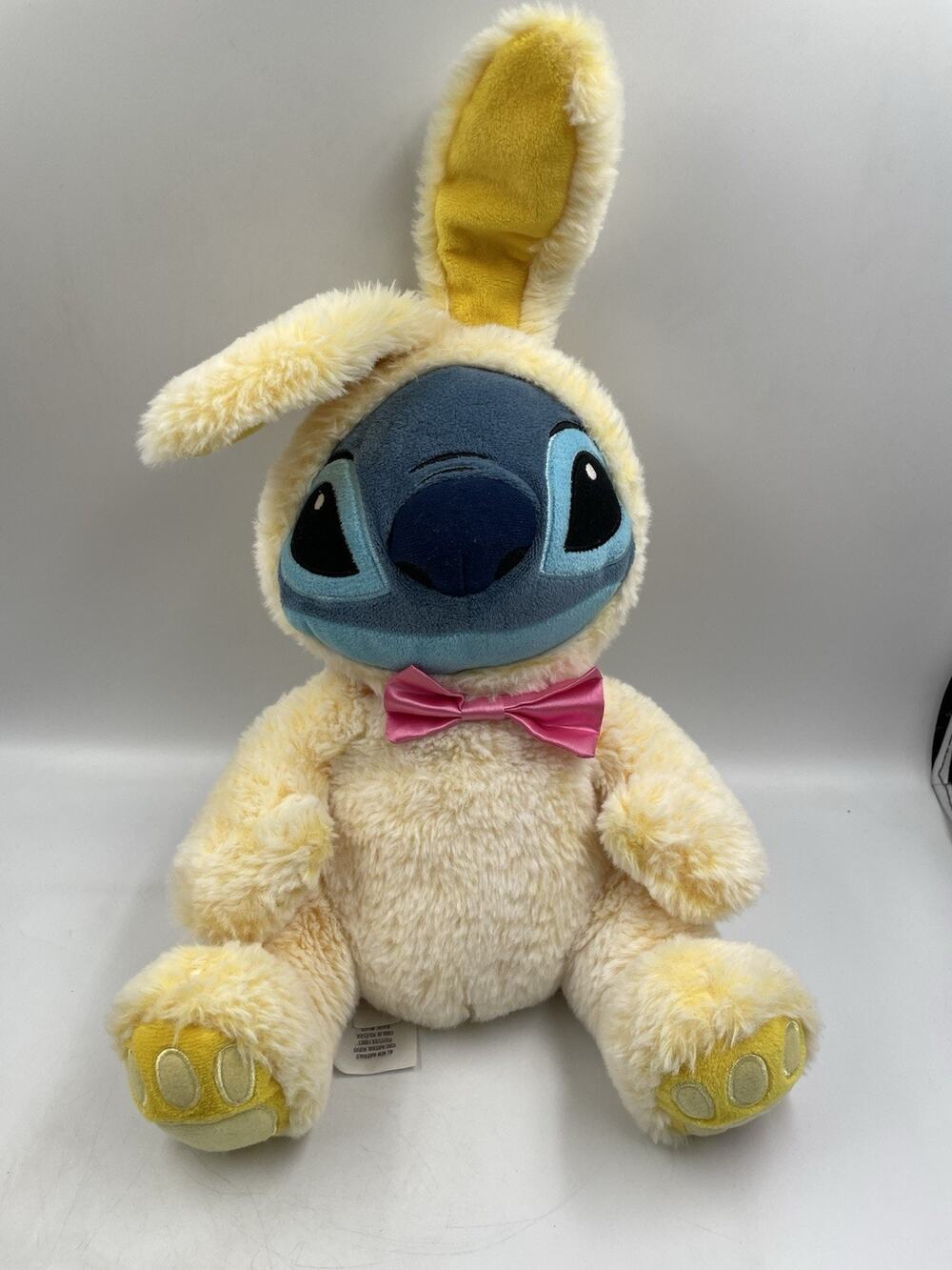 Disney Store 15" Soft Lilo & Stitch Easter Bunny Stuffed Plush 2021